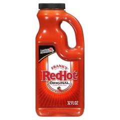 Tailgating Essential: Frank’s RedHot Cayenne Sauce – 32 fl oz Jug
