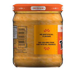 Tostitos Salsa Medium Salsa Con Queso Spread, 15 oz Jar