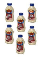 Kraft Smoky Hickory Bacon Aioli, 12 oz Bottles (6 Pack) – Creamy Bacon Flavored