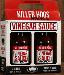 Pack of 2 Vinegar Barbecue Sauce, 16 fl oz Bottles 32 fl oz Total Free Shipping