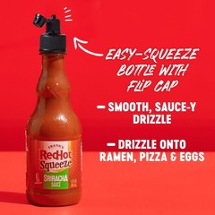 Franks RedHot Squeeze Sriracha Sauce, 12 fl oz