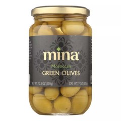 Mina Moroccan Green Olives 12.5 oz