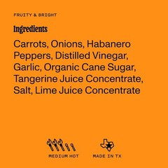 Fruity & Bright Yellowbird Habanero Hot Sauce – 9.8 oz | 2 Bottles Made in Texas