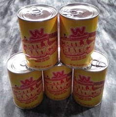 Wienerschnitzel Hamburger Stand Chili Sauce FIVE 5 CANS 75oz Famous Coney Recipe