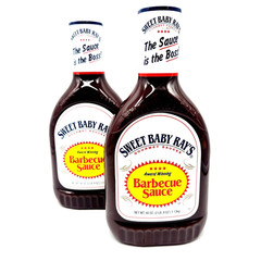 2-Pack Sweet Baby Ray’s Barbecue Sauce 40oz Each Original Flavor BBQ