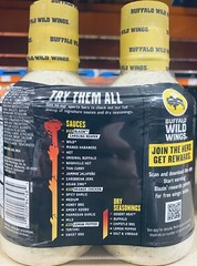Buffalo Wild Wings PARMESAN GARLIC Sauce – 2 PACK – 24 oz Bottles