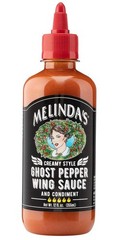 Ghost Pepper Wing Sauce 12 Oz Spicy Hot Sauce with Fresh Ingredients