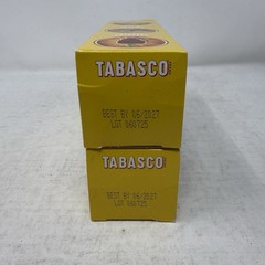 Tabasco Habanero Pepper Sauce Spicy Hot Sauce for Cooking & Grilling 5 Fl Oz 2Pk