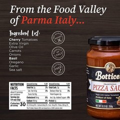 Premium Italian Pizza Sauce for Authentic Italian Taste – (Pack of 2) – Whole…