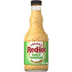 Frank’s RedHot Wing 🍗 Sauce & Dip, Garlic 🧄Parmesan 🧀 12 fl oz