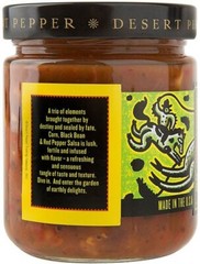 Desert Pepper Corn and Black Bean Red Pepper Salsa – Medium – 16 oz