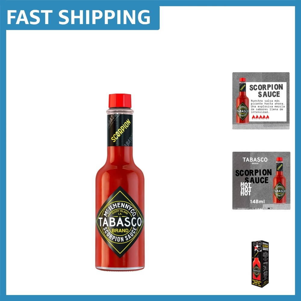 Extreme 5 Oz Scorpion Pepper Sauce – 20X Hotter than Red