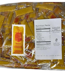 W.Y. Industries Chinese Takeout Hot Mustard Packets 200 Count Single Serve. Pack