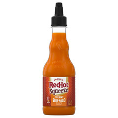 Frank’s RedHot Creamy Buffalo Squeeze Hot Sauce, 12.0 fl oz