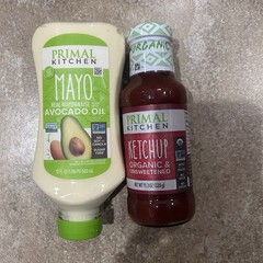 Primal Kitchen Squeeze Mayo & Ketchup lot Made with Avocado Oil