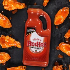 Tailgating Essential: Frank’s RedHot Cayenne Sauce – 32 fl oz Jug