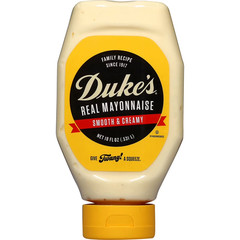 Duke’s® Real Mayonnaise, 18 oz Squeeze Bottle, Smooth & Creamy Mayo