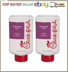(2 pack) Chick-fil-A Polynesian Sauce, 16 fl oz Squeeze Bottle
