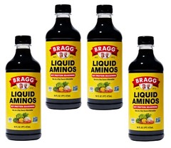 Bragg Organic Gluten-Free Liquid Aminos, All-Purpose Soy Protein Seasoning 16 oz