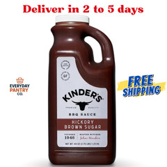 Kinder’s Hickory Brown Sugar BBQ Sauce, 44 oz Squeeze Bottle