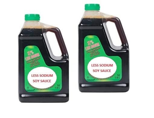 Traditionally Brewed Regular Soy Sauce 38% Less Sodium, All Purpose Seasonin…