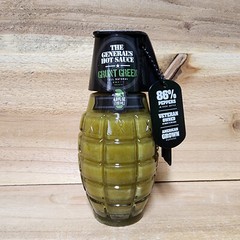 The General’s Hot Sauce – GRUNT GREEN – All Natural 6oz Mild 11/30/25