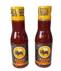 Buffalo Wild Wings Asian Zing Sauce BWW BBQ Sweet Spicy 12 Oz Bottles Pack of 2