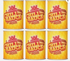 Wienerschnitzel Chili Sauce w/ Meat Secret Recipe Hot Dog Cans – 6 Pack – 15oz