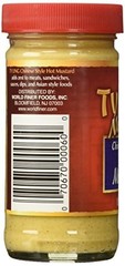 Chinese Hot Mustard 4 oz Jar Spicy Sauce Paste Hot Dog Condiment Stir Fry