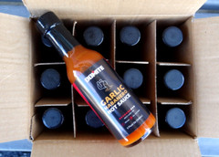 (12/Pack) Garlic Habanero Hot Sauce Vegan All-Natural Heat Level 7/10 ( 5 fl oz)