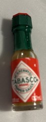 16 Mini Tabasco Original Pepper Sauce Real Glass Bottles 1/8 oz Stocking STUFFER