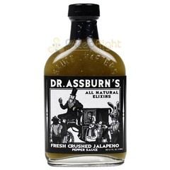 Sauce Crafters Dr. Assburn’s Fresh Crushed Jalapeno Hot Sauce 5.7 oz Bottle