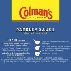 Colman’s Parsley Sauce Packet Mix 20g PACK OF 6