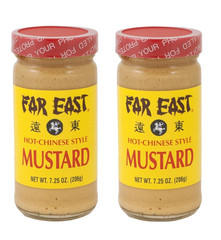 Hot Chinese Mustard – Two 7.25 Ounce Jars of Chinese Hot Mustard