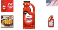 Tailgating Essential: Frank’s RedHot Cayenne Sauce – 32 fl oz Jug