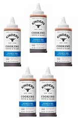 Kinder’s Japanese BBQ Cooking Sauce Glaze, 5 Pack, 15.5 oz Bottles – Gluten-Free