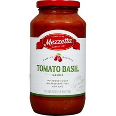 Mezzetta Family Recipes Tomato Basil Sauce 25 fl oz Jar Brand New