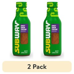 (2 pack) Subway Sweet Onion Teriyaki Sauce, 16 fl. oz…