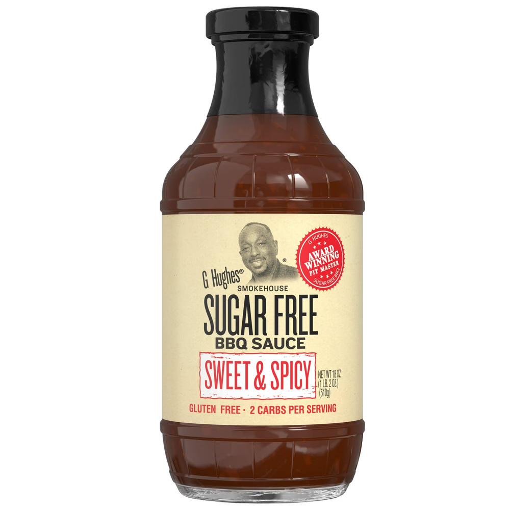 G Hughs Sweet and Spicy BBQ Sauce 18oz