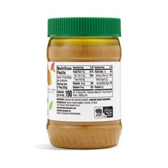 365 by Whole Foods Market, Organic Creamy Peanut Butter No Salt Added, 16 Ounce