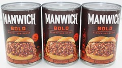 Manwich BOLD 3-PACK Sloppy Joe Sauce 3 x 16 oz cans = 48 oz Best By 08/2027