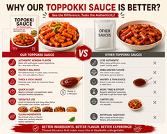 Korean Tteokbokki Sauce 150g Sweet Spicy Topokki Sauce K-Food Ramen
