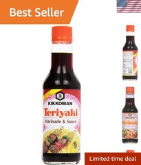 Versatile 10 oz Teriyaki Sauce – Perfect for Meat, Veggies & Healthy Cooking