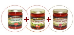 Super hot collection!!! Carolina Reaper + Scorpion + Ghost Pepper mash!