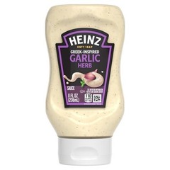 Heinz Greek-Inspired Garlic Herb Sauce, 8 fl oz