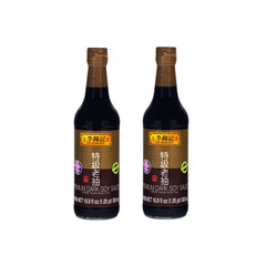 Premium Dark Soy Sauce (16.9 Oz – 2 Pack), Full-Bodied Naturally Brewed Soy Sauc