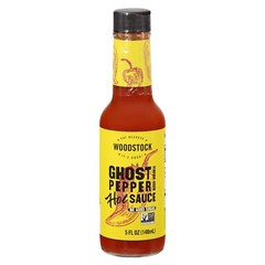 Woodstock Ghost Pepper Hot Sauce, 5 fl oz
