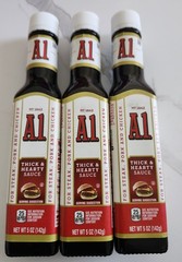 A.1 Thick & Hearty Steak Sauce | Bundle of 3 bottles | NEW