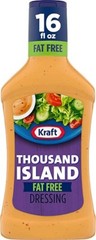 Kraft Fat Free Thousand Island Salad Dressing