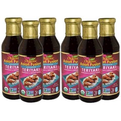 Organic Asian Fusion Sesame Teriyaki Sauce USDA Organic, Non GMO Project Ver…